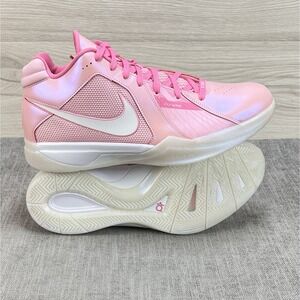 Nike KD 3 Aunt Pearl Medium Soft Pink White Lotus Pink FJ0982 600 Mens Sz 9.5